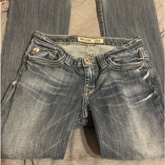 Women’s Big Star Maddie bootcut jeans size 25 Short - mid Rise Fit - Picture 5 of 10